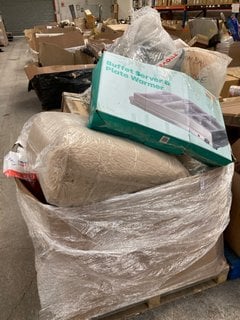 Lot 187  
            Marchington SR16 - Delivery or Collection 

                
PALLET OF ASSORTED HOUSEHOLD ITEMS TO INCLUDE LIVIVO BUFFET SERVER AND PLATE WARM...