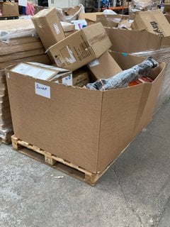 Lot 194  
            Marchington SR16 - Delivery or Collection 

                
PALLET OF ASSORTED HOUSEHOLD ITEMS TO INCLUDE GRACO SNUGLITE I-SIZE R129 CAR SEAT...