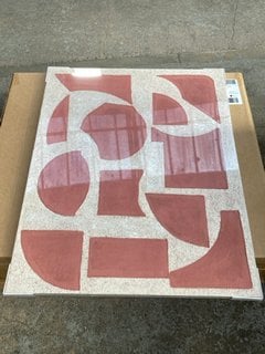 Lot 195  
            Marchington SR16 - Delivery or Collection 

                
5 X ABSTRACT PRINTED CANVAS IN BROWN WITH HAND TOUCH - SIZE 80 X 100 - COMBINED R...