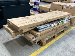 Lot 217  
            Marchington SR16 - Delivery or Collection 

                
PALLET OF ASSORTED INCOMPLETE FLAT PACK ITEMS TO INCLUDE BRABANTIA CLOTHES AIRER:...