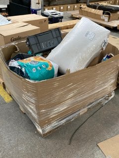 Lot 219  
            Marchington SR16 - Delivery or Collection 

                
PALLET OF ASSORTED PET ITEMS TO INCLUDE 30L CAT LITTER: LOCATION - A6 (KERBSIDE P...