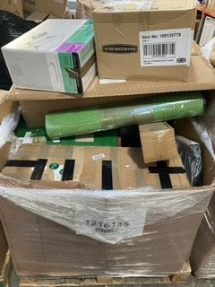 Lot 246  
            Marchington SR16 - Delivery or Collection 

                
PALLET OF ASSORTED HOUSEHOLD ITEMS TO INCLUDE RUSSELL HOBBS 90CM T SHAPED COOKER ...