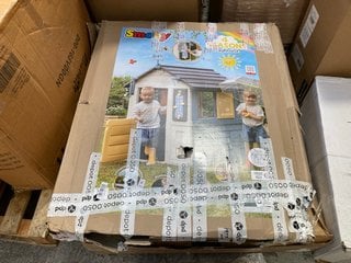 Lot 255  
            Marchington SR16 - Delivery or Collection 

                
SMOBY 4 SEASONS PLAYHOUSE TO INCLUDE SMOBY NATURE PLAYHOUSE AND KITCHEN: LOCATION...