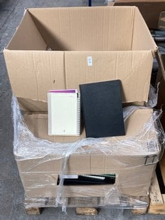 Lot 50  
            Marchington SR16 - Delivery or Collection 

                
PALLET OF ASSORTED ITEMS TO INCLUDE QTY OF A5 2024 DIARY: LOCATION - B3 (KERBSIDE...