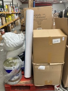 Lot 61  
            Marchington SR16 - Delivery or Collection 

                
PALLET OF ASSORTED ITEMS TO INCLUDE 56 X 17 X 56CM METAL MIRROR: LOCATION - B4 (K...