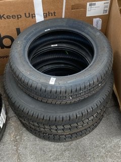 Lot 68  
            Marchington SR16 - Delivery or Collection 

                
3 X ASSORTED TYRES TO INCLUDE ILINK 155/65R14 TYRE: LOCATION - B4