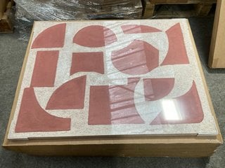 Lot 83  
            Marchington SR16 - Delivery or Collection 

                
5 X ABSTRACT PRINTED CANVAS IN BROWN WITH HAND TOUCH - SIZE 80 X 100 - COMBINED R...