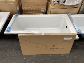 Lot 1011  
            Marchington SR19 - Delivery or Collection 

                
1500 X 850MM NTH RH OFFSET SHOWER BATH WITH A AVOLA GREY BATH SIDE PANEL - RRP £4...