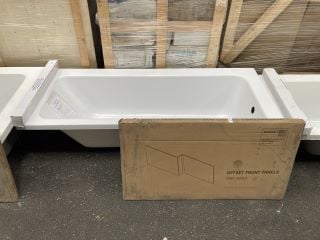 Lot 1016  
            Marchington SR19 - Delivery or Collection 

                
1700 X 850MM NTH RH OFFSET SHOWER BATH WITH A AVOLA GREY BATH SIDE PANEL - RRP £4...