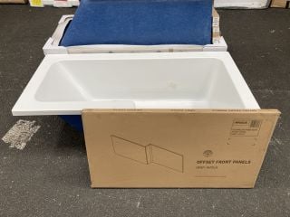 Lot 1021  
            Marchington SR19 - Delivery or Collection 

                
BC DESIGNS NTH RH OFFSET SHOWER BATH 1500 X 850MM WITH A AVOLA GREY BATH SIDE PAN...