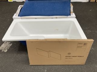 Lot 1023  
            Marchington SR19 - Delivery or Collection 

                
BC DESIGNS NTH RH OFFSET SHOWER BATH 1500 X 850MM WITH A AVOLA GREY BATH SIDE PAN...