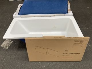 Lot 1025  
            Marchington SR19 - Delivery or Collection 

                
BC DESIGNS NTH RH OFFSET SHOWER BATH 1500 X 850MM WITH A AVOLA GREY BATH SIDE PAN...