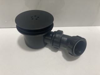 Lot 1035  
            Marchington SR19 - Delivery or Collection 

                
90MM FAST FLOW SHOWER WASTE IN BLACK WITH OUTLET ELBOW - RRP £95: LOCATION - RACK...