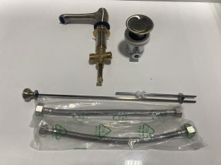 Lot 1040  
            Marchington SR19 - Delivery or Collection 

                
TRADITIONAL BASIN SPOUT IN BRUSHED GOLD WITH POP UP WASTE - RRP £125: LOCATION - ...
