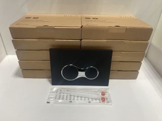 Lot 1041  
            Marchington SR19 - Delivery or Collection 

                
QTY OF VITRA MATT BLACK SIRIUS WALL MOUNTED DUAL FLUSH PLATES - RRP £600: LOCATIO...