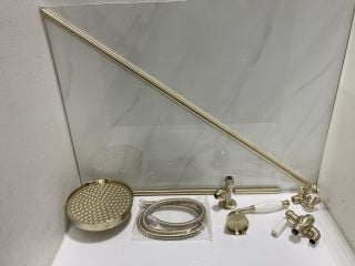 Lot 1058  
            Marchington SR19 - Delivery or Collection 

                
TRADITIONAL GRAND RIGID RISER KIT IN BRUSHED BRASS - RRP £545: LOCATION - RACKING 3