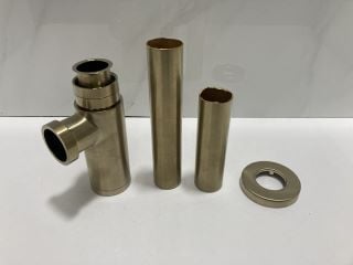 Lot 1068  
            Marchington SR19 - Delivery or Collection 

                
EXPOSED BOTTLE TRAP IN BRUSHED BRASS - ORIGINAL RRP £105: LOCATION - RACKING 3
