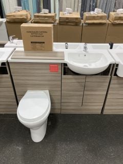 Lot 1113  
            Marchington SR19 - Collection 

                
(COLLECTION ONLY) COMBINATION UNIT IN DRIFTWOOD TO INCLUDE 2 DOOR VANITY BASE UNI...