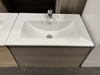 Lot 1131  
            Marchington SR19 - Collection 

                
(COLLECTION ONLY) WALL HUNG 1 DRAWER SINK UNIT IN ELM WITH A 610 X 400MM 1TH CERA...