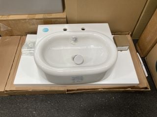 Lot 1136  
            Marchington SR19 - Collection 

                
(COLLECTION ONLY) VITRA 900 X 480MM FLOATING SHELF IN WHITE WITH A VITRA LIQUID R...