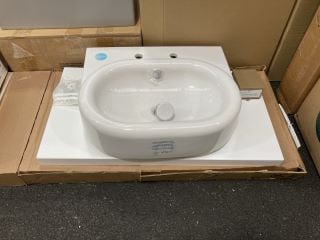 Lot 1137  
            Marchington SR19 - Collection 

                
(COLLECTION ONLY) VITRA 900 X 480MM FLOATING SHELF IN WHITE WITH A VITRA LIQUID R...