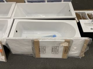 Lot 1142  
            Marchington SR19 - Delivery or Collection 

                
1600 X 700MM NTH SINGLE ENDED BATH WITH A SIDE & END PANEL - RRP £409: LOCATION - A6