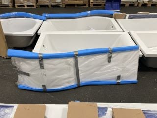 Lot 1144  
            Marchington SR19 - Delivery or Collection 

                
1600 X 850MM NTH LH P-SHAPED SHOWER BATH WITH SIDE PANEL - RRP £429: LOCATION - A7