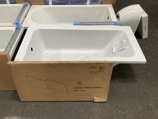 Lot 1165  
            Marchington SR19 - Delivery or Collection 

                
1500 X 850MM NTH LH OFFSET SHOWER BATH WITH A AVOLA GREY BATH SIDE PANEL - RRP £4...