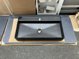 Lot 1173  
            Marchington SR19 - Collection 

                
(COLLECTION ONLY) SANEUX REGENCY 1300MM NTH PRE CUT COUNTERTOP IN BLACK GRANITE W...