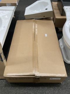Lot 1185  
            Marchington SR19 - Collection 

                
(COLLECTION ONLY) 823 X 504MM WHITE GLASS FRONTED W/C WALL FRAME - RRP £395: LOCA...