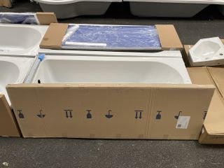 Lot 1186  
            Marchington SR19 - Delivery or Collection 

                
1700 X 700MM NTH SINGLE ENDED BATH WITH A MDF SIDE PANEL IN GLOSS GREY - RRP £449...