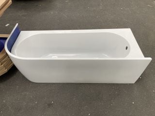 Lot 1191  
            Marchington SR19 - Delivery or Collection 

                
BC DESIGNS AMERINA RH 1700 X 725MM SOLID BLUE BATH WITH MATCHING SIDE PANEL - RRP...