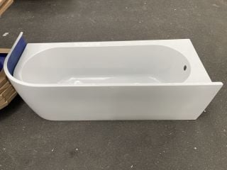 Lot 1193  
            Marchington SR19 - Delivery or Collection 

                
BC DESIGNS AMERINA RH 1700 X 725MM SOLID BLUE BATH WITH MATCHING SIDE PANEL - RRP...