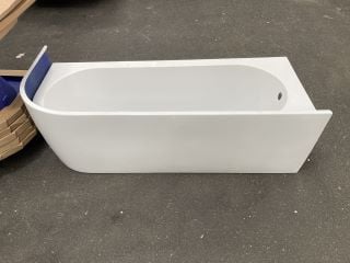 Lot 1194  
            Marchington SR19 - Delivery or Collection 

                
BC DESIGNS AMERINA RH 1700 X 725MM SOLID BLUE BATH WITH MATCHING SIDE PANEL - RRP...