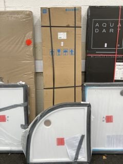 Lot 1219  
            Marchington SR19 - Collection 

                
(COLLECTION ONLY) CLEAR GLASS SILVER FRAMED 800 X 1900MM QUADRANT SHOWER ENCLOSUR...