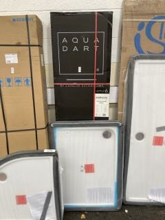 Lot 1220  
            Marchington SR19 - Collection 

                
(COLLECTION ONLY) CLEAR GLASS SILVER FRAMED 1000 X 1900MM SLIDING SHOWER DOOR WIT...