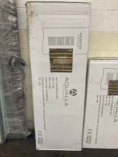 Lot 1262  
            Marchington SR19 - Delivery or Collection 

                
BRUSHED BRASS STRAIGHT TUBED HEATED TOWEL RADIATOR 1800 X 600MM - RRP £540: LOCAT...