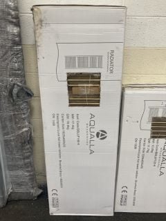 Lot 1263  
            Marchington SR19 - Delivery or Collection 

                
BRUSHED BRASS STRAIGHT TUBED HEATED TOWEL RADIATOR 1800 X 600MM - RRP £540: LOCAT...