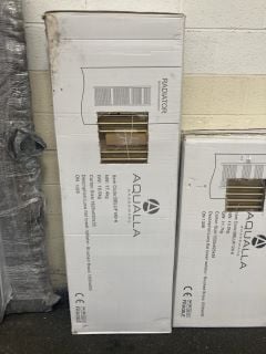 Lot 1265  
            Marchington SR19 - Delivery or Collection 

                
BRUSHED BRASS STRAIGHT TUBED HEATED TOWEL RADIATOR 1800 X 600MM - RRP £540: LOCAT...
