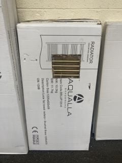 Lot 1269  
            Marchington SR19 - Delivery or Collection 

                
BRUSHED BRASS STRAIGHT TUBED HEATED TOWEL RADIATOR 1200 X 600MM - RRP £460: LOCAT...