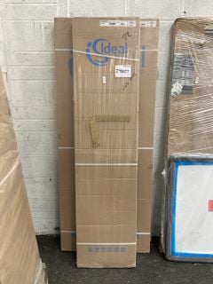 Lot 1300  
            Marchington SR19 - Collection 

                
(COLLECTION ONLY) CLEAR GLASS SILVER FRAMED 900 X 1900MM PENT SHOWER ENCLOSURE - ...