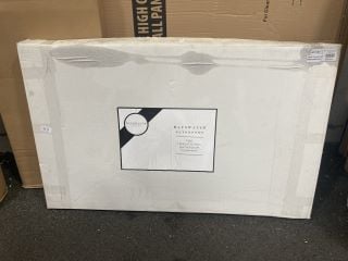 Lot 1321  
            Marchington SR19 - Collection 

                
(COLLECTION ONLY) BAYSWATER CLASSIC 1200MM FLAT MIRROR IN PLUMMETT GREY: LOCATION...