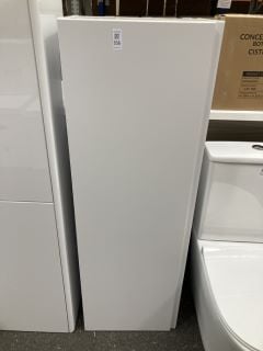 Lot 356  
            Marchington SR19 - Collection 

                
(COLLECTION ONLY) WALL HUNG 1 DOOR BATHROOM CABINET IN WHITE 1200 X 400 X 260MM -...