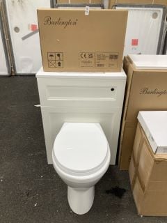 Lot 366  
            Marchington SR19 - Collection 

                
(COLLECTION ONLY) BURLINGTON 600 X 300MM W/C UNIT IN LINEN WHITE WITH BTW PAN & S...