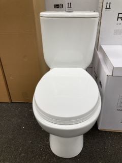 Lot 400  
            Marchington SR19 - Delivery or Collection 

                
RAK CLOSED COUPLED W/C WITH CISTERN FITTINGS, DUAL FLUSH TOP CHROME BUTTON & SOFT...