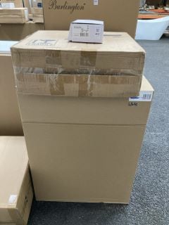 Lot 402  
            Marchington SR19 - Delivery or Collection 

                
FLOOR STANDING 2 DOOR SEMI RECESSED SINK UNIT IN WHITE 610 X 480MM WITH A 1TH CER...