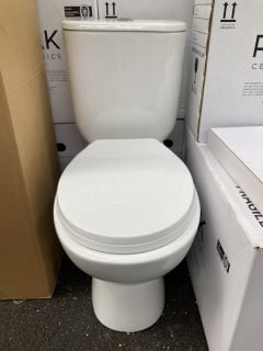 Lot 417  
            Marchington SR19 - Delivery or Collection 

                
RAK CLOSED COUPLED W/C WITH CISTERN FITTINGS, DUAL FLUSH TOP CHROME BUTTON & SOFT...