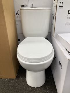 Lot 422  
            Marchington SR19 - Delivery or Collection 

                
RAK CLOSED COUPLED W/C WITH CISTERN FITTINGS, DUAL FLUSH TOP CHROME BUTTON & SOFT...