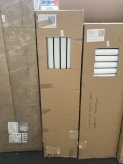 Lot 432  
            Marchington SR19 - Delivery or Collection 

                
MATT SILVER VERTICAL DOUBLE OVAL TUBED RADIATOR 1500 X 354MM - RRP £620: LOCATION...