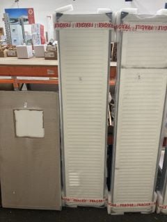 Lot 440  
            Marchington SR19 - Delivery or Collection 

                
MILANO ANTHRACITE VERTICAL PLAIN FLAT PANEL RADIATOR 1800 X 400MM - RRP £725: LOC...